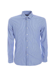 Camicie Blu Scuro Borgoni Milano