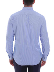 Camicie Blu Scuro Borgoni Milano