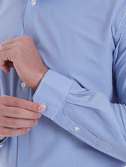 Camicie Blu Scuro Borgoni Milano