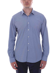 Camicie Blu Scuro Borgoni Milano