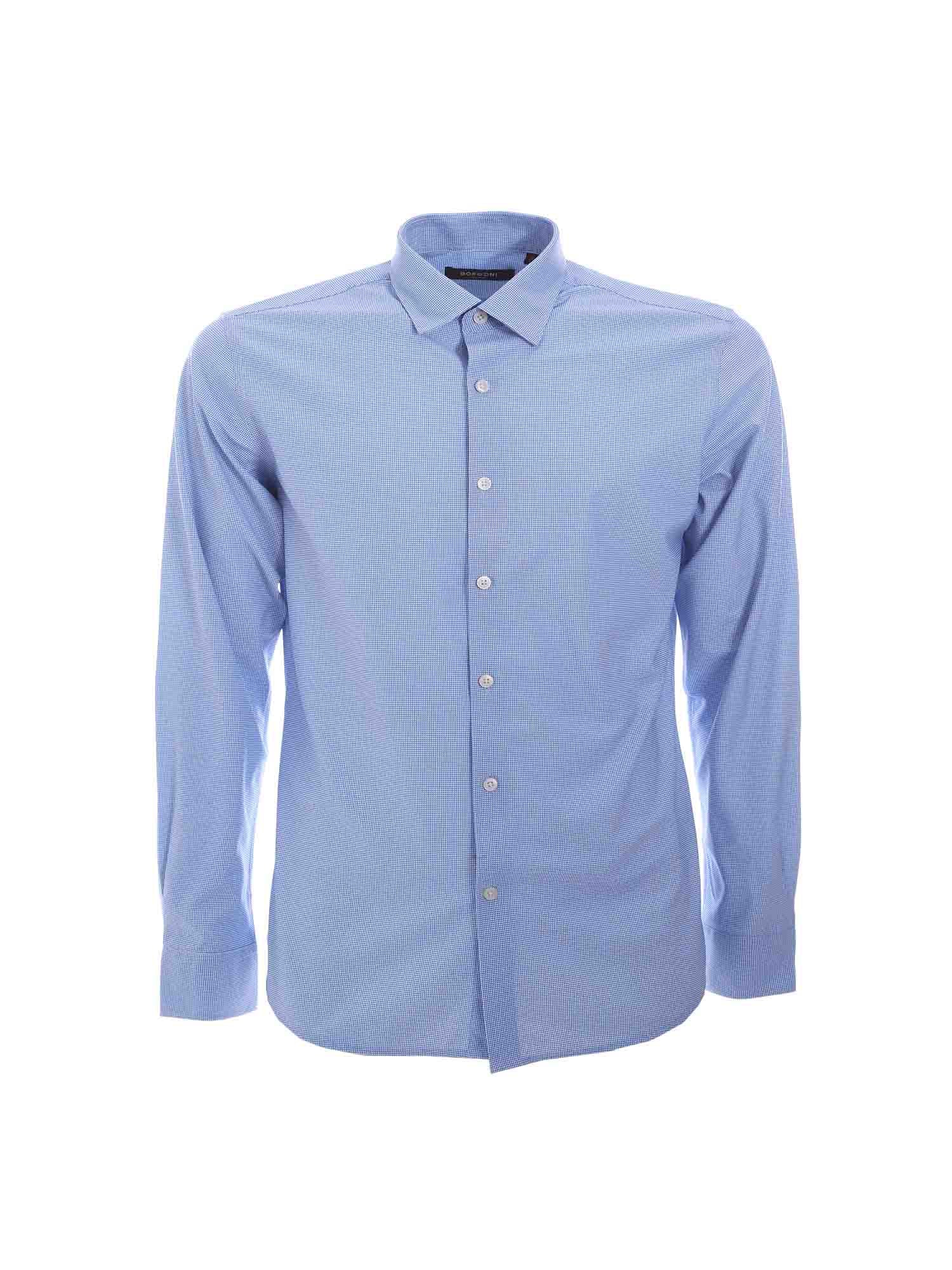 Camicie Celeste Borgoni Milano