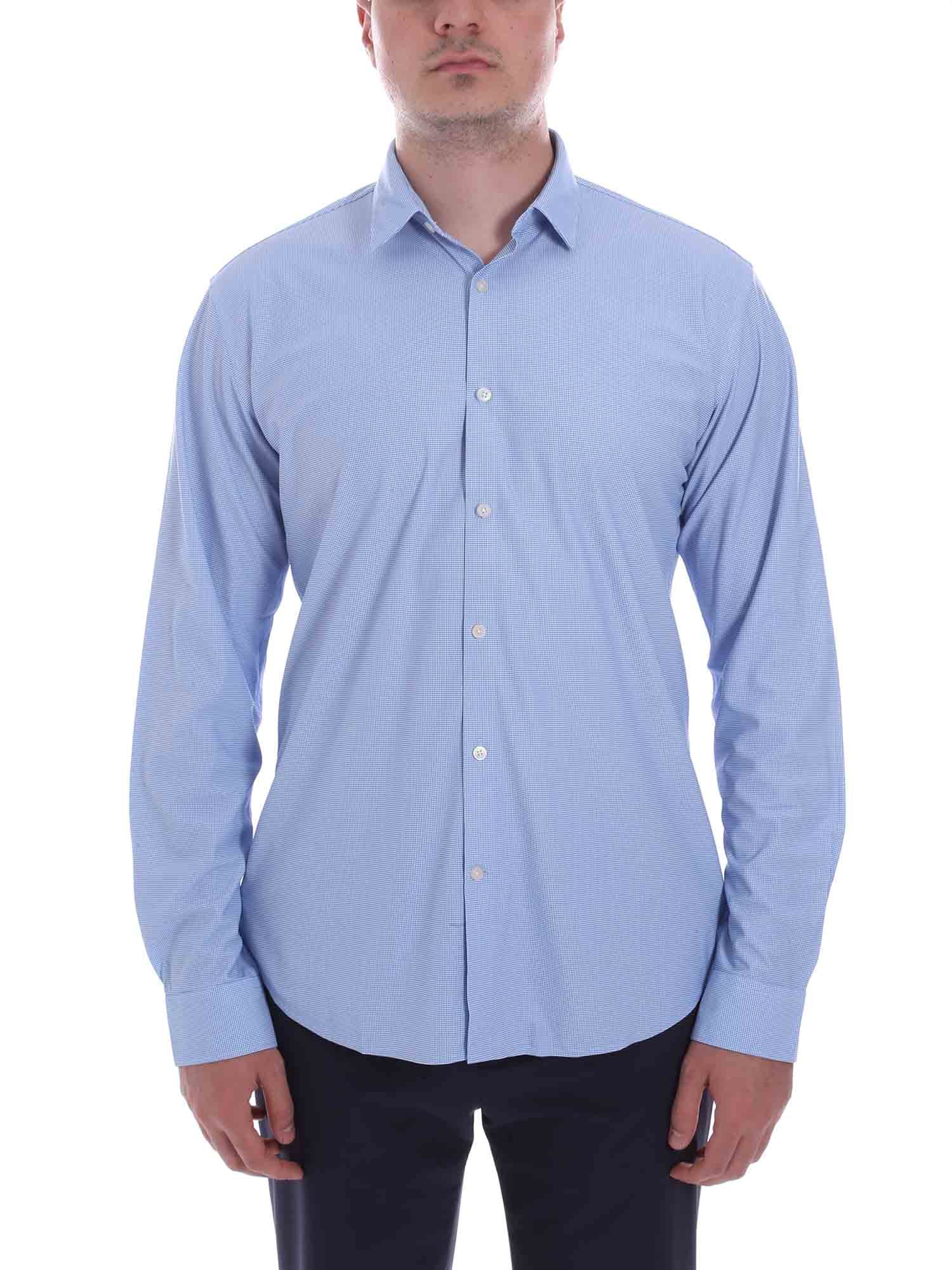 Camicie Celeste Borgoni Milano