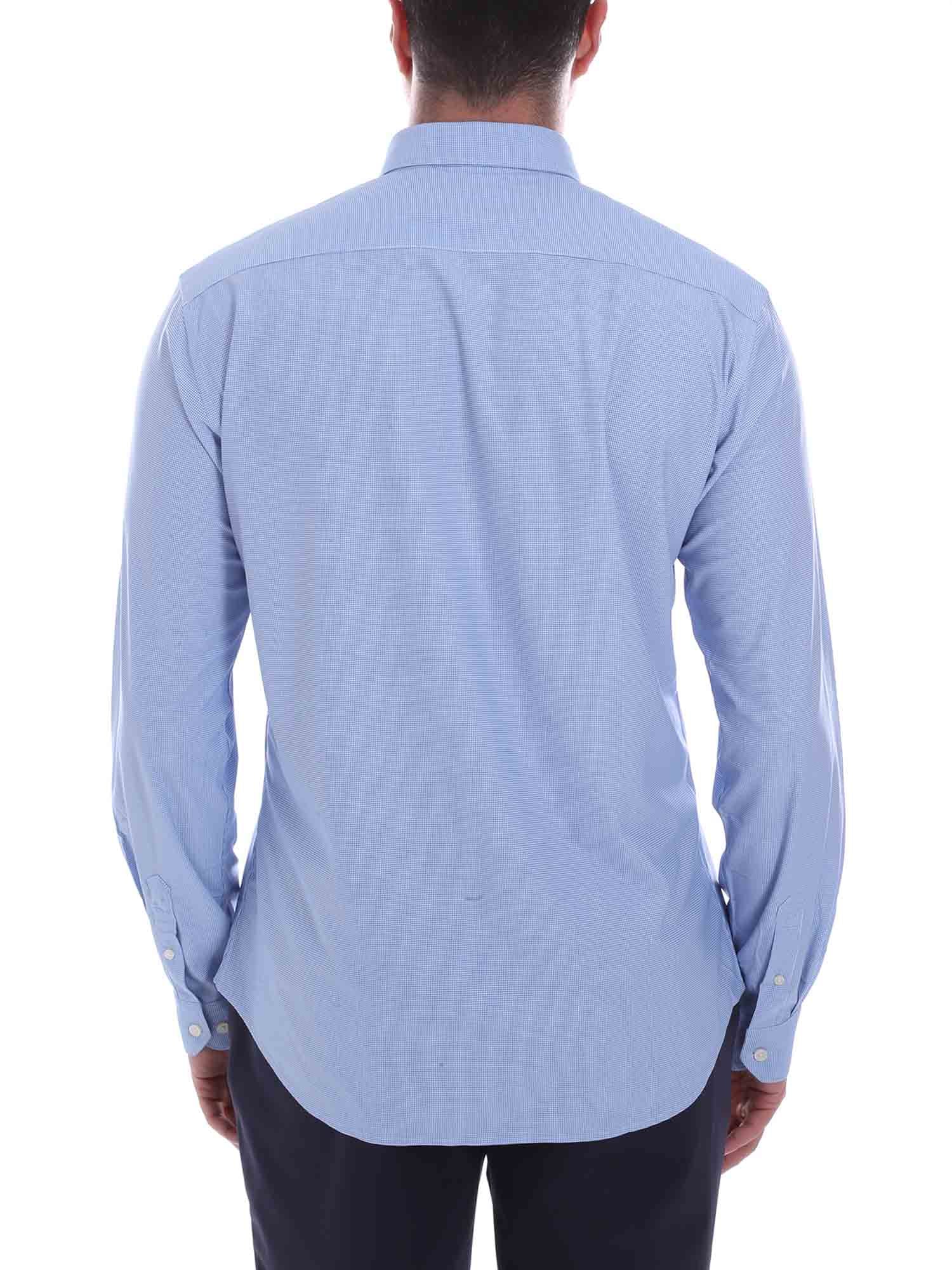 Camicie Celeste Borgoni Milano