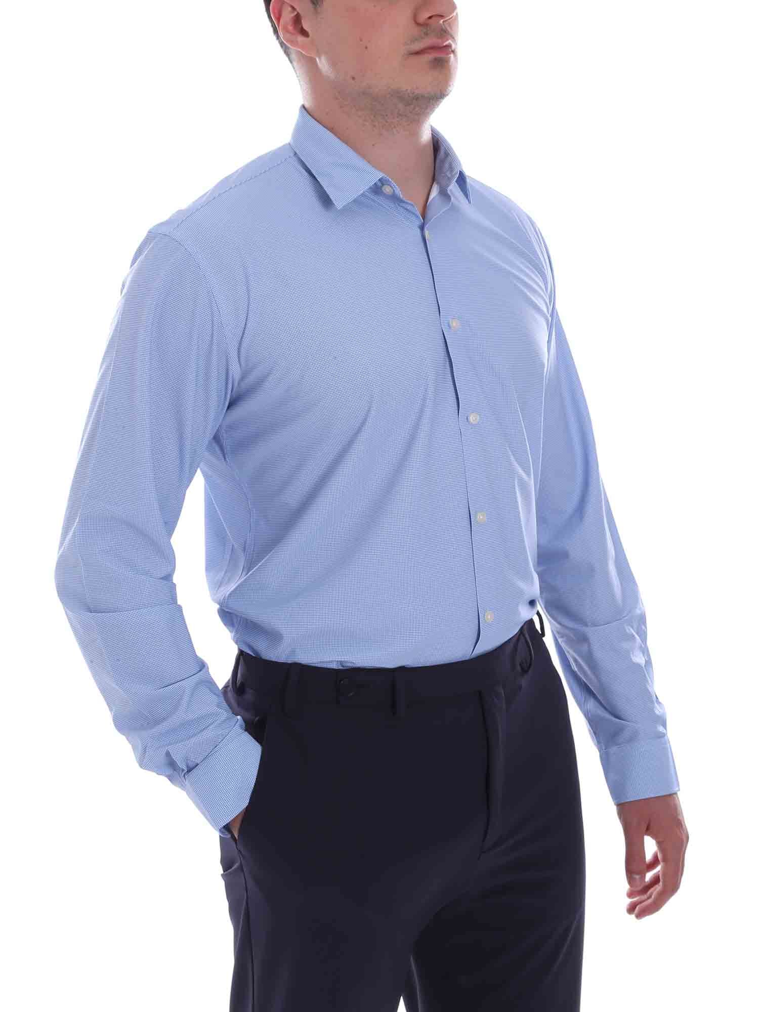 Camicie Celeste Borgoni Milano