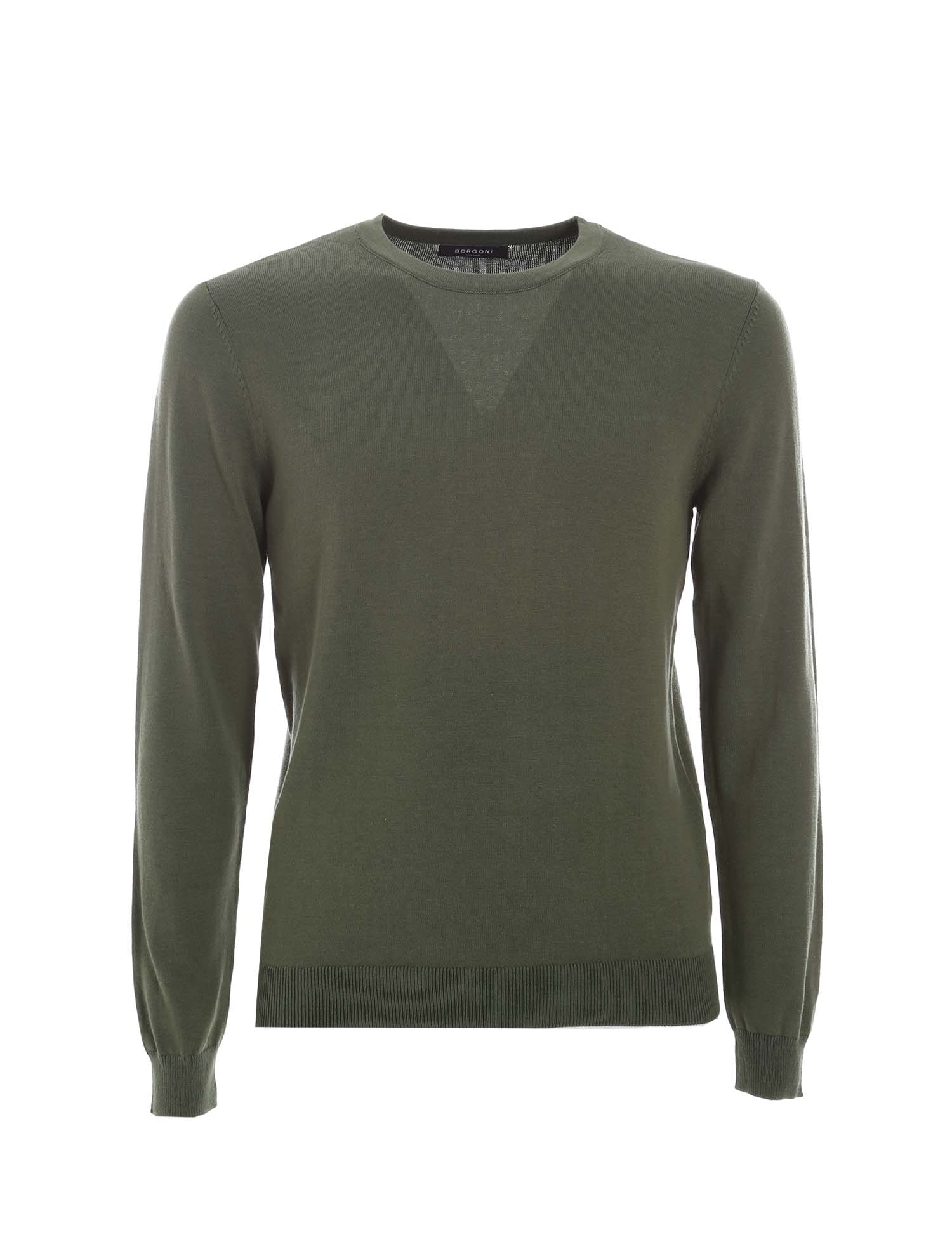 Maglioncini Verde Borgoni Milano