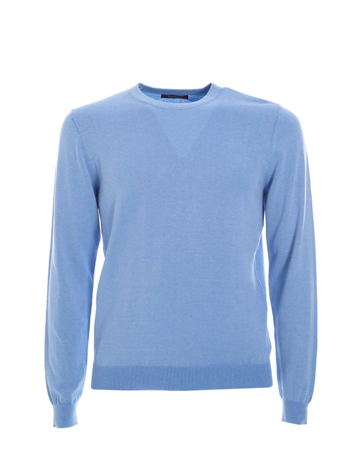 Maglioncini Celeste Borgoni Milano