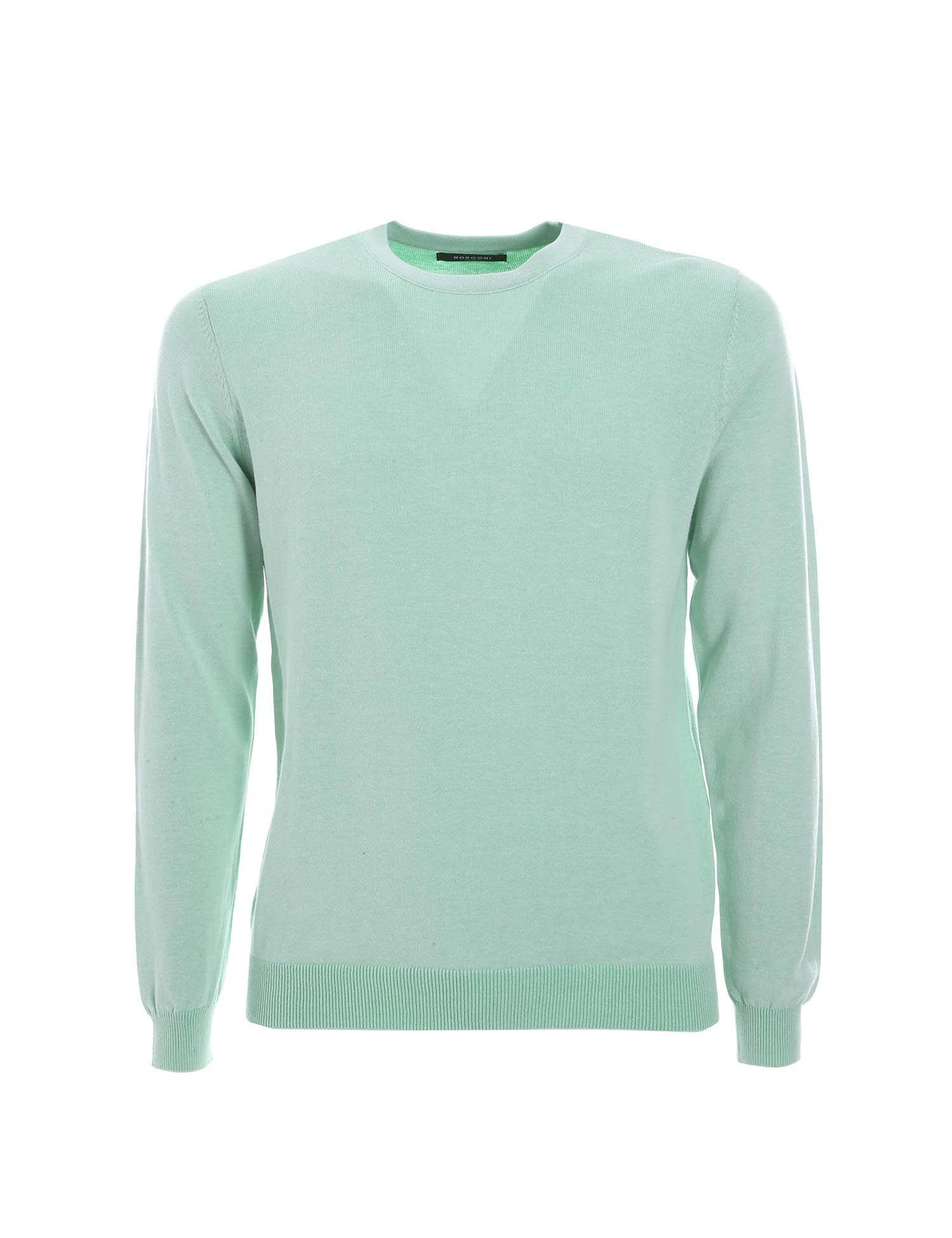 Maglioncini Verde Chiaro Borgoni Milano