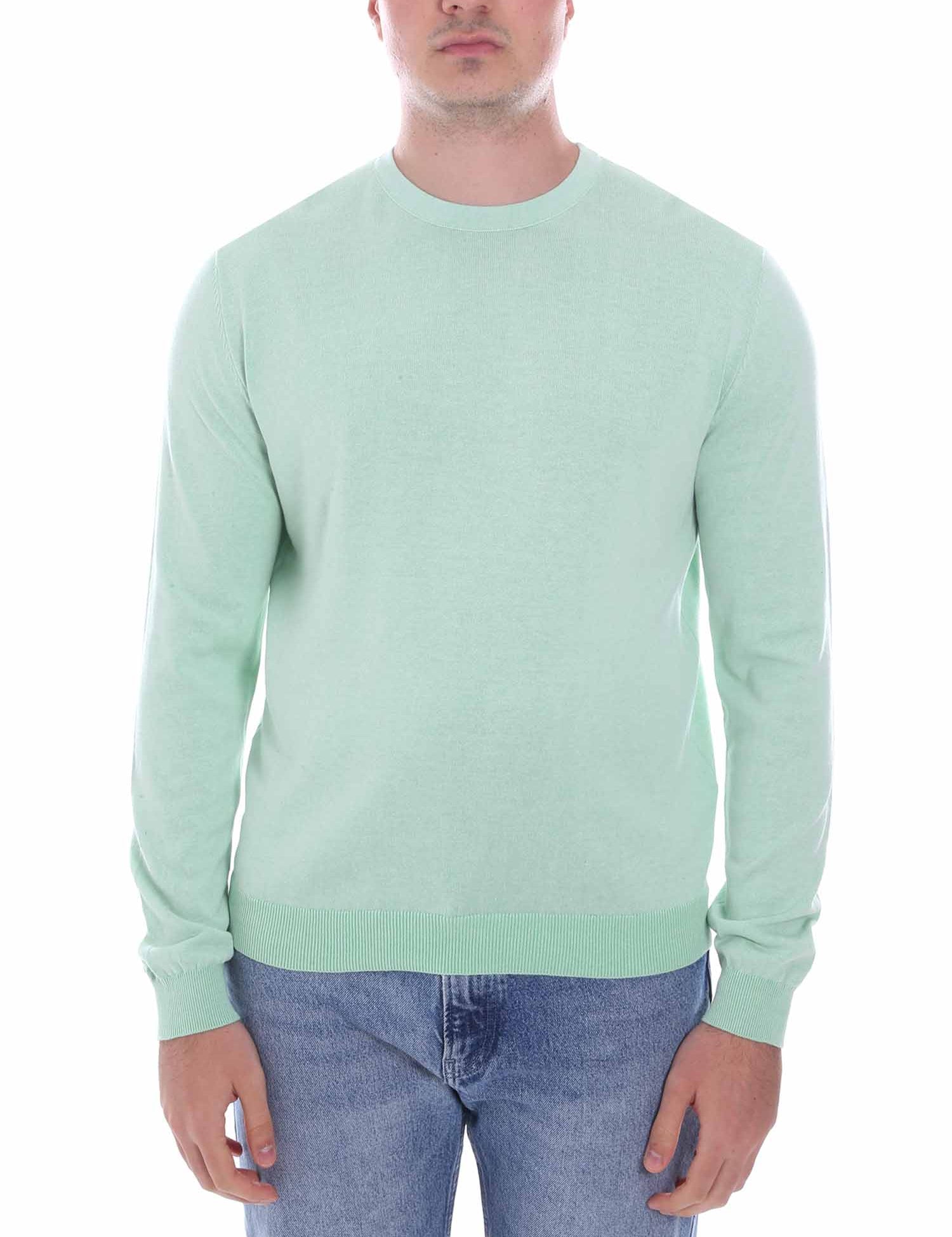 Maglioncini Verde Chiaro Borgoni Milano