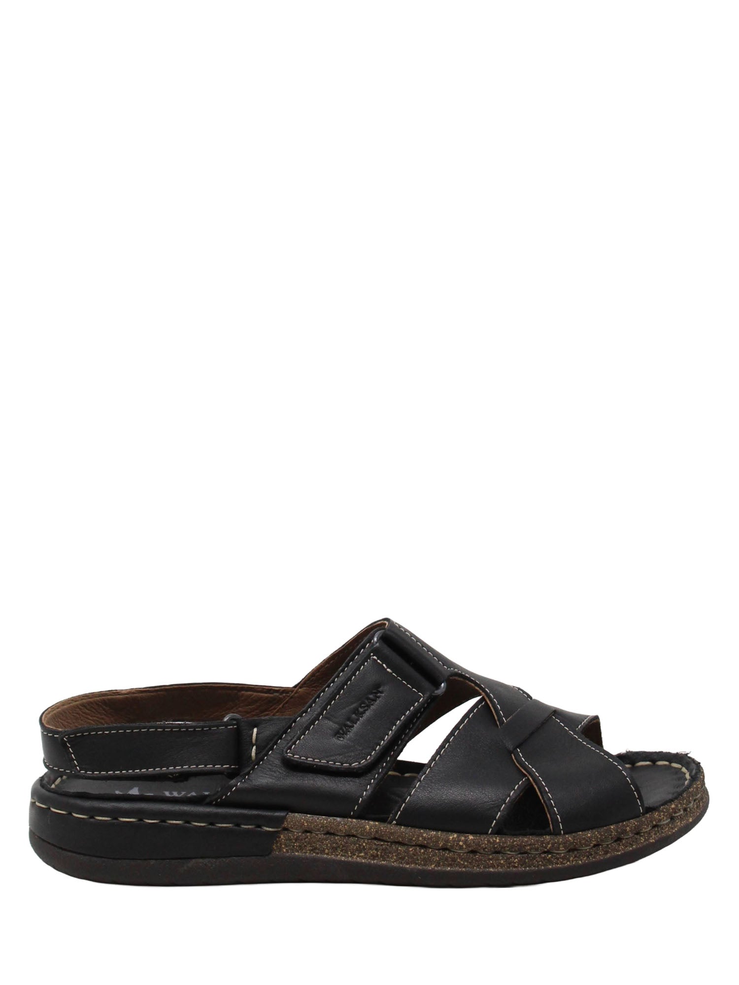 Sandali con strappi Nero Susimoda