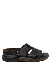 Sandali con strappi Nero Susimoda