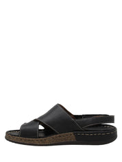 Sandali con strappi Nero Susimoda