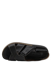 Sandali con strappi Nero Susimoda