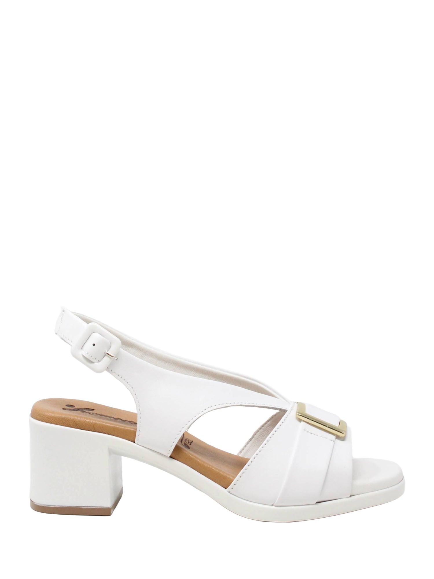Sandali tacco Bianco Susimoda
