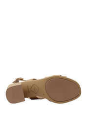 Sandali tacco Cammello Susimoda