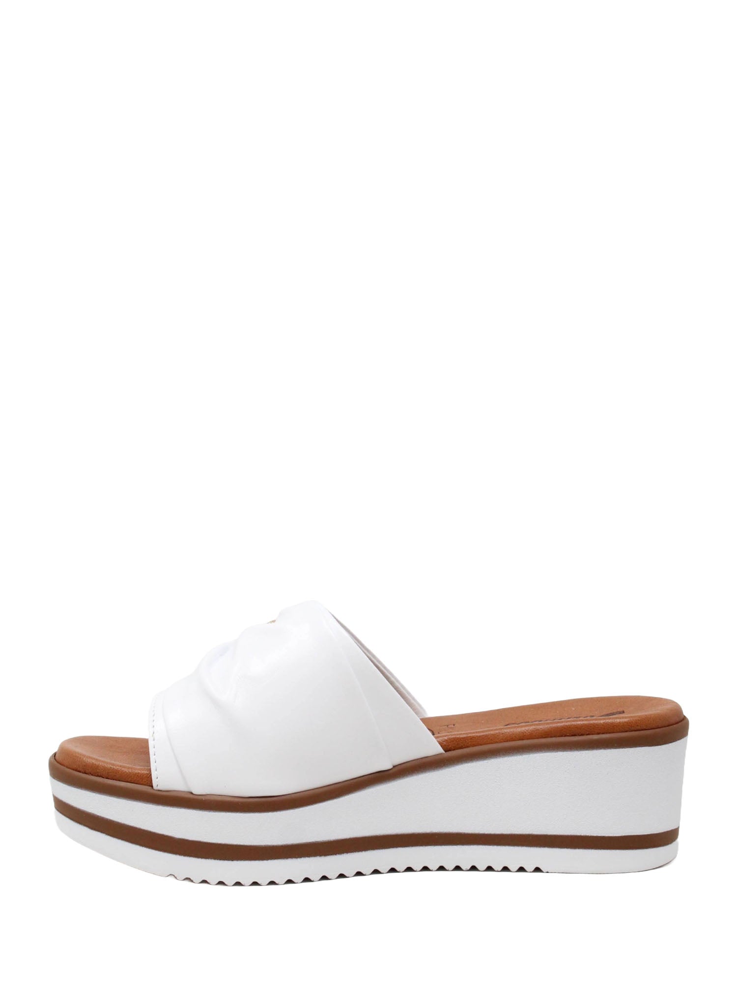 Sandali zeppa Bianco Susimoda