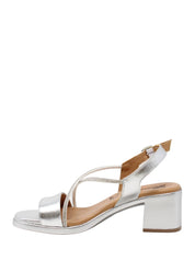 Sandali tacco Argentato Susimoda
