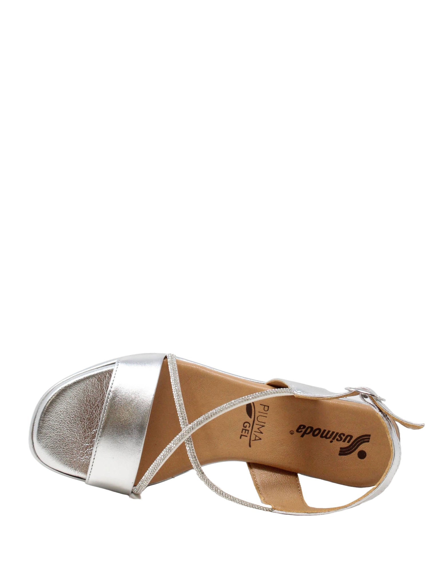 Sandali tacco Argentato Susimoda