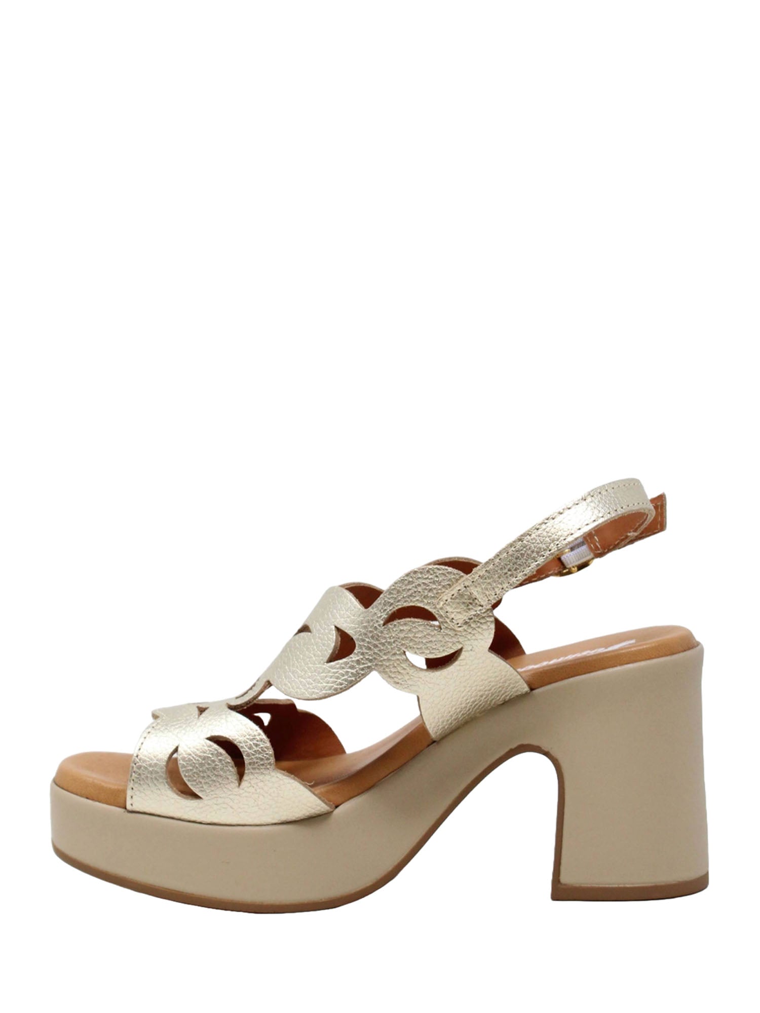 Sandali tacco Dorato Susimoda