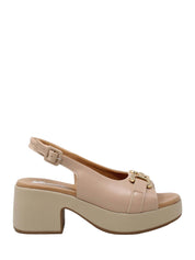 Sandali tacco Rosa Susimoda