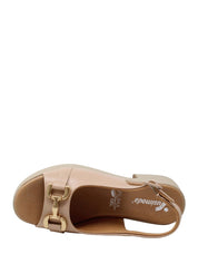 Sandali tacco Rosa Susimoda