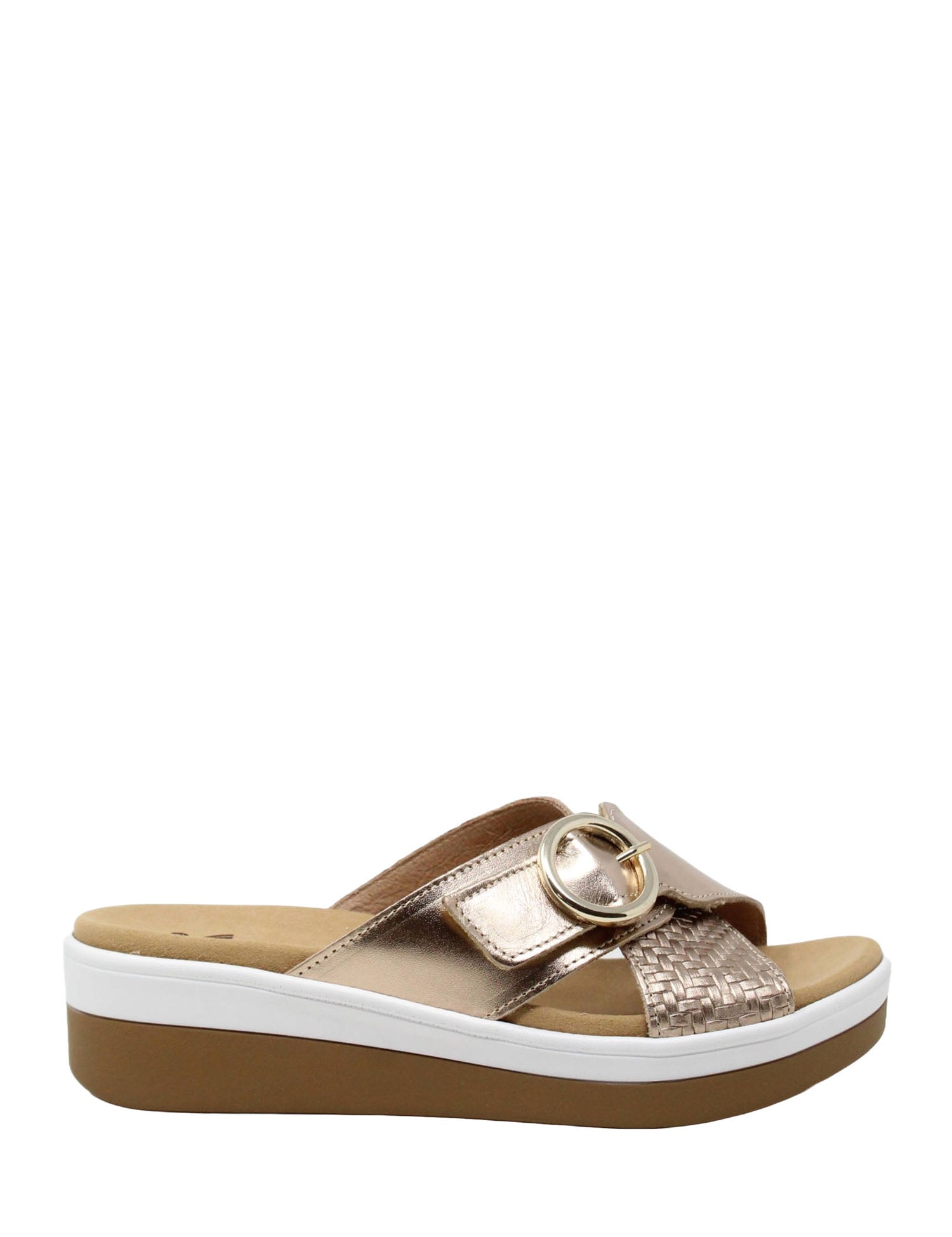 Sandali zeppa Bronzo Susimoda