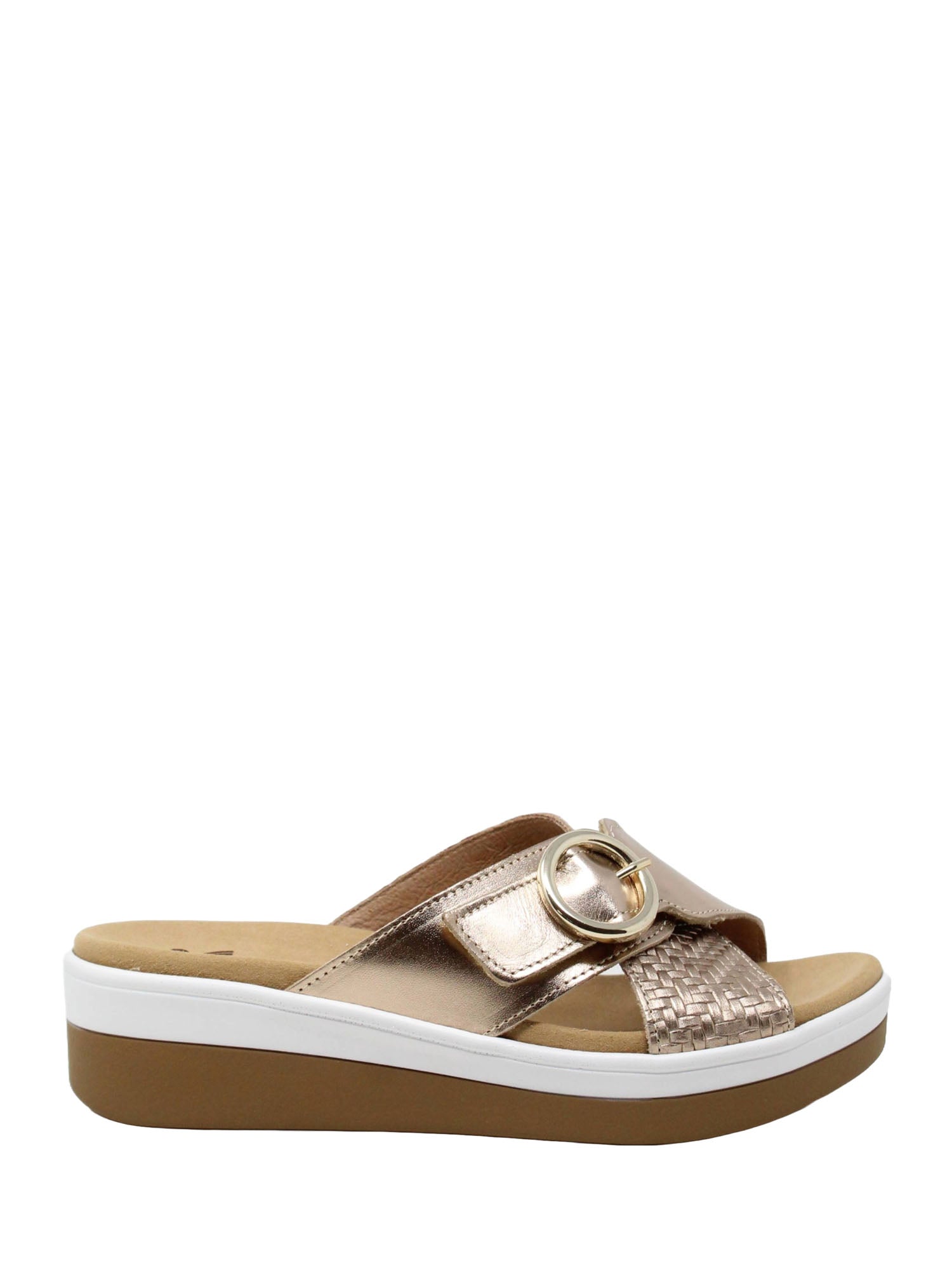 Sandali zeppa Bronzo Susimoda