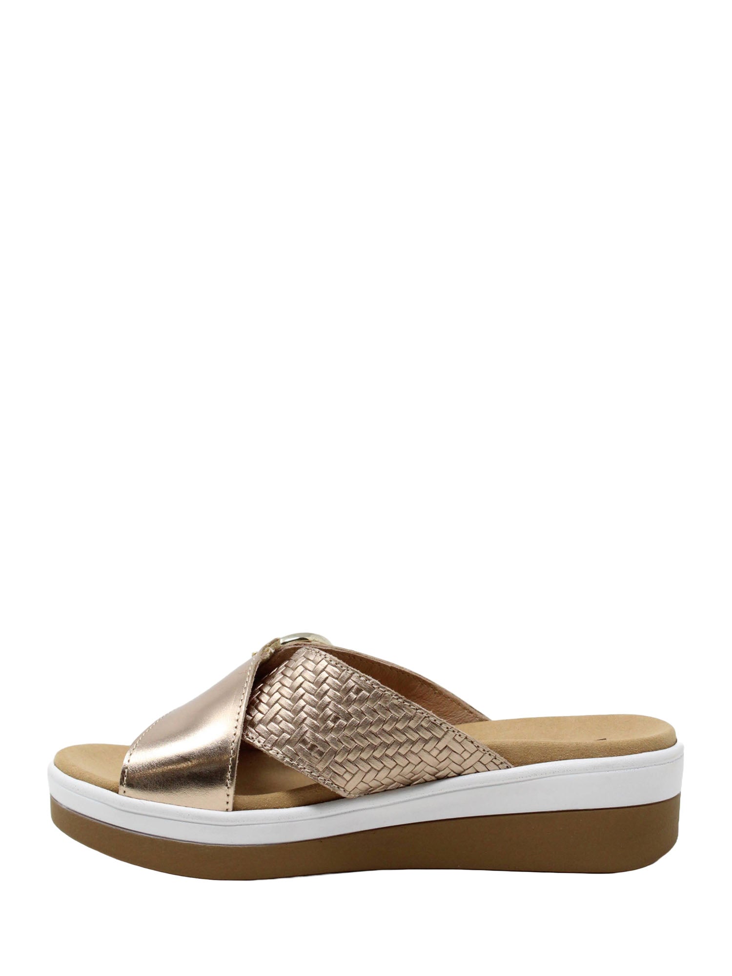 Sandali zeppa Bronzo Susimoda