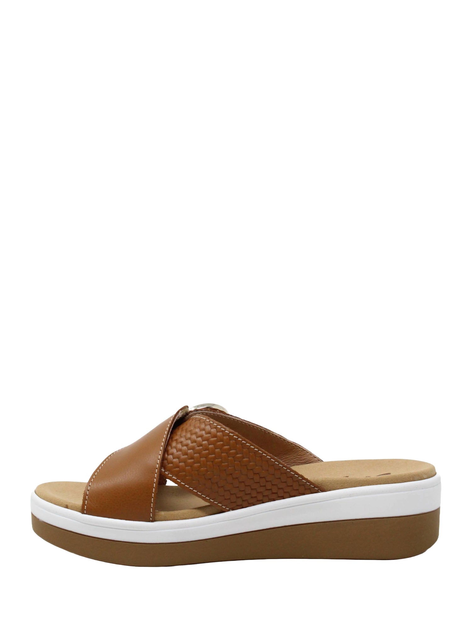 Sandali zeppa Marrone Susimoda