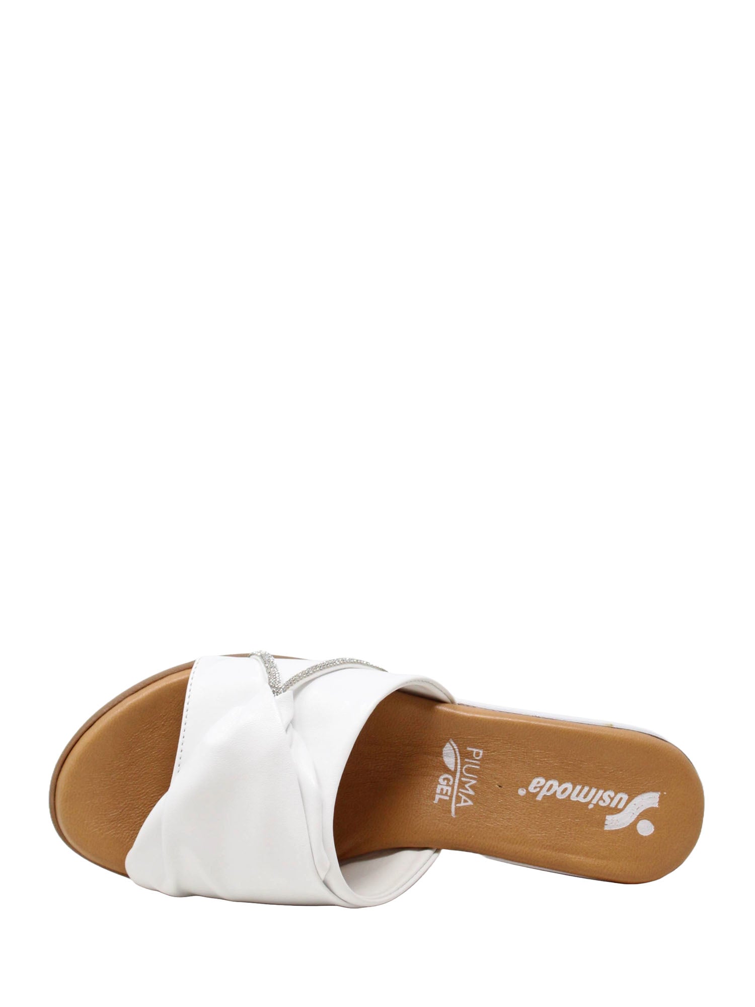 Sandali zeppa Bianco Susimoda