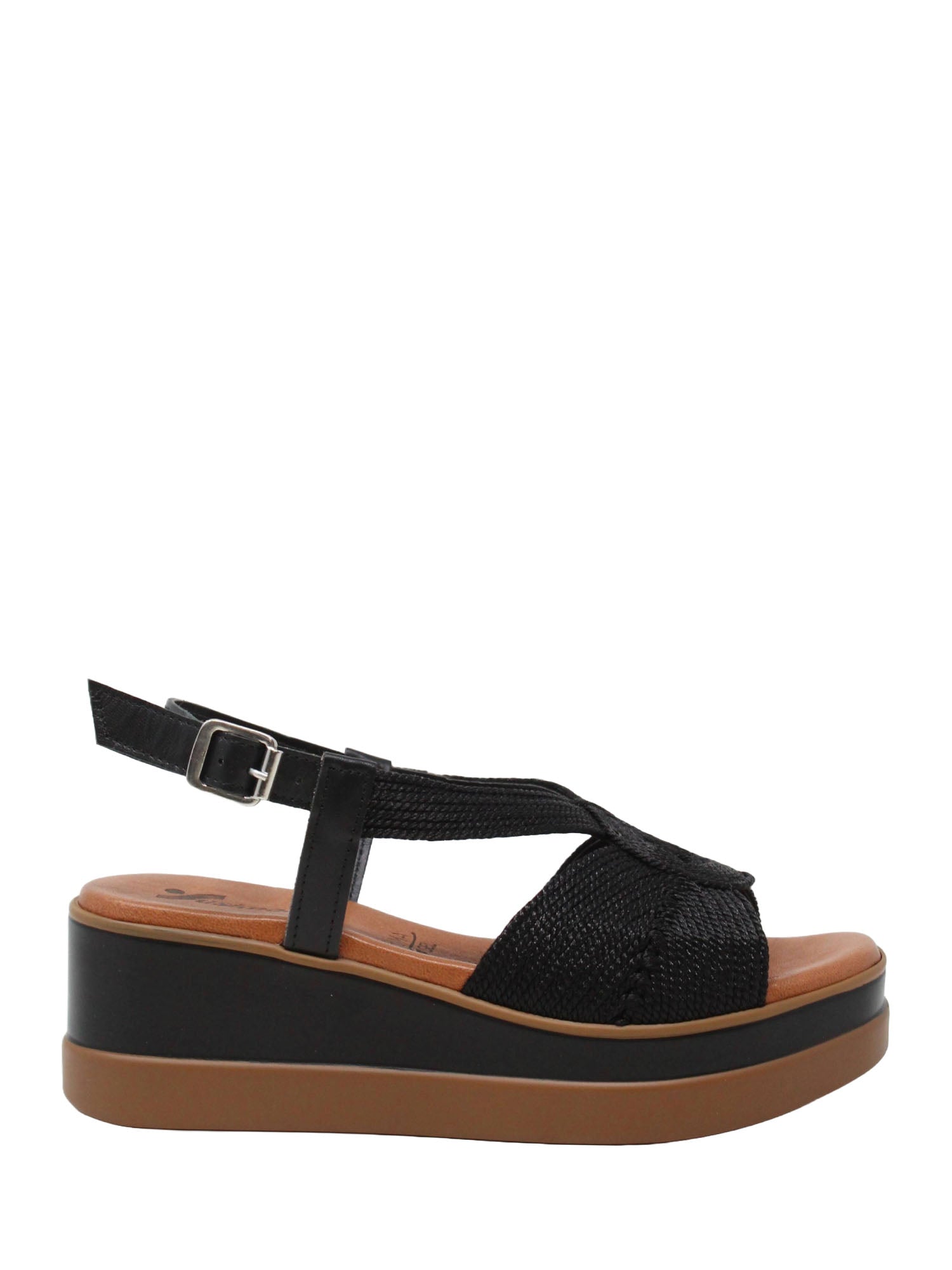 Sandali zeppa Nero Susimoda