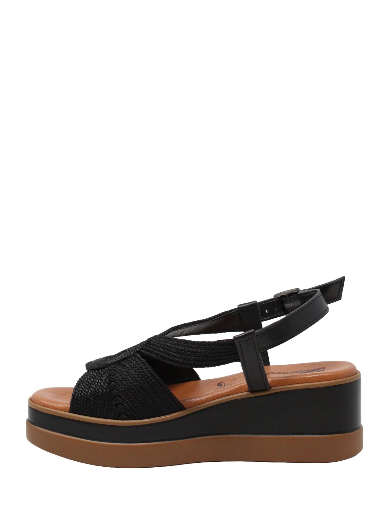 Sandali zeppa Nero Susimoda