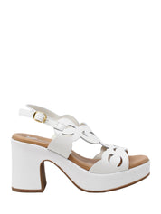 Sandali tacco Bianco Susimoda