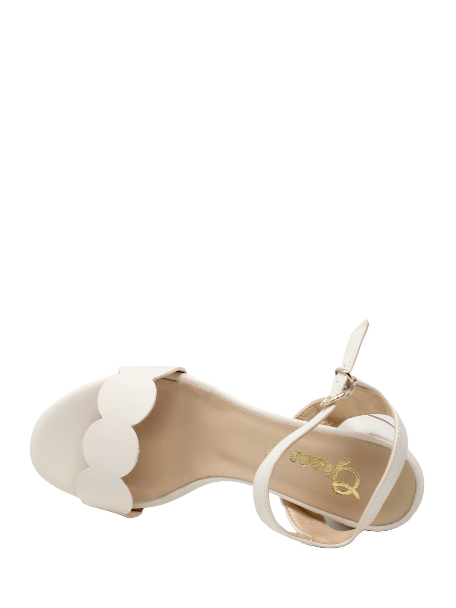 Sandali tacco Bianco Grace Shoes