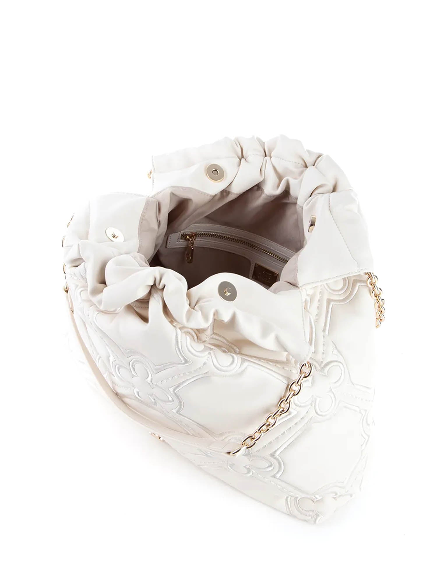 Borse a spalla Bianco V73