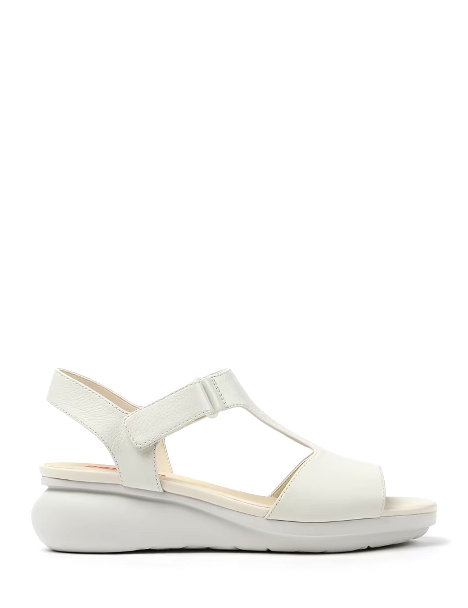 Sandali zeppa Bianco Camper