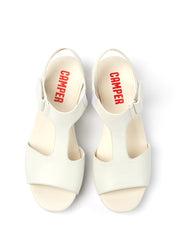 Sandali zeppa Bianco Camper