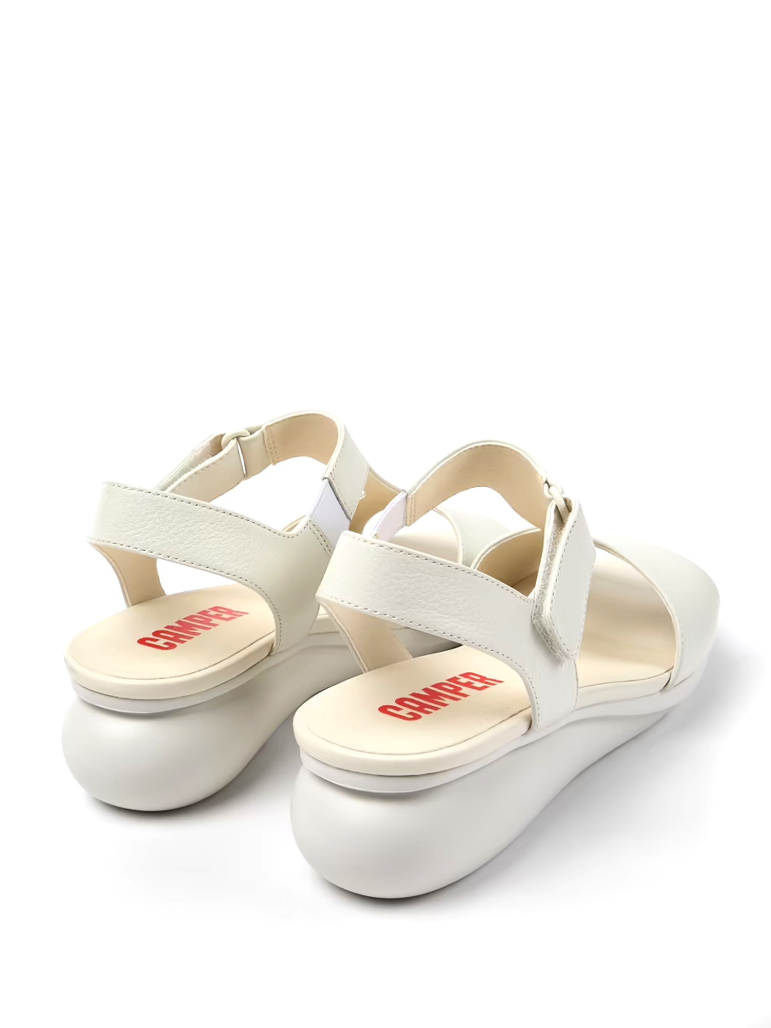 Sandali zeppa Bianco Camper