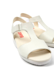 Sandali zeppa Bianco Camper