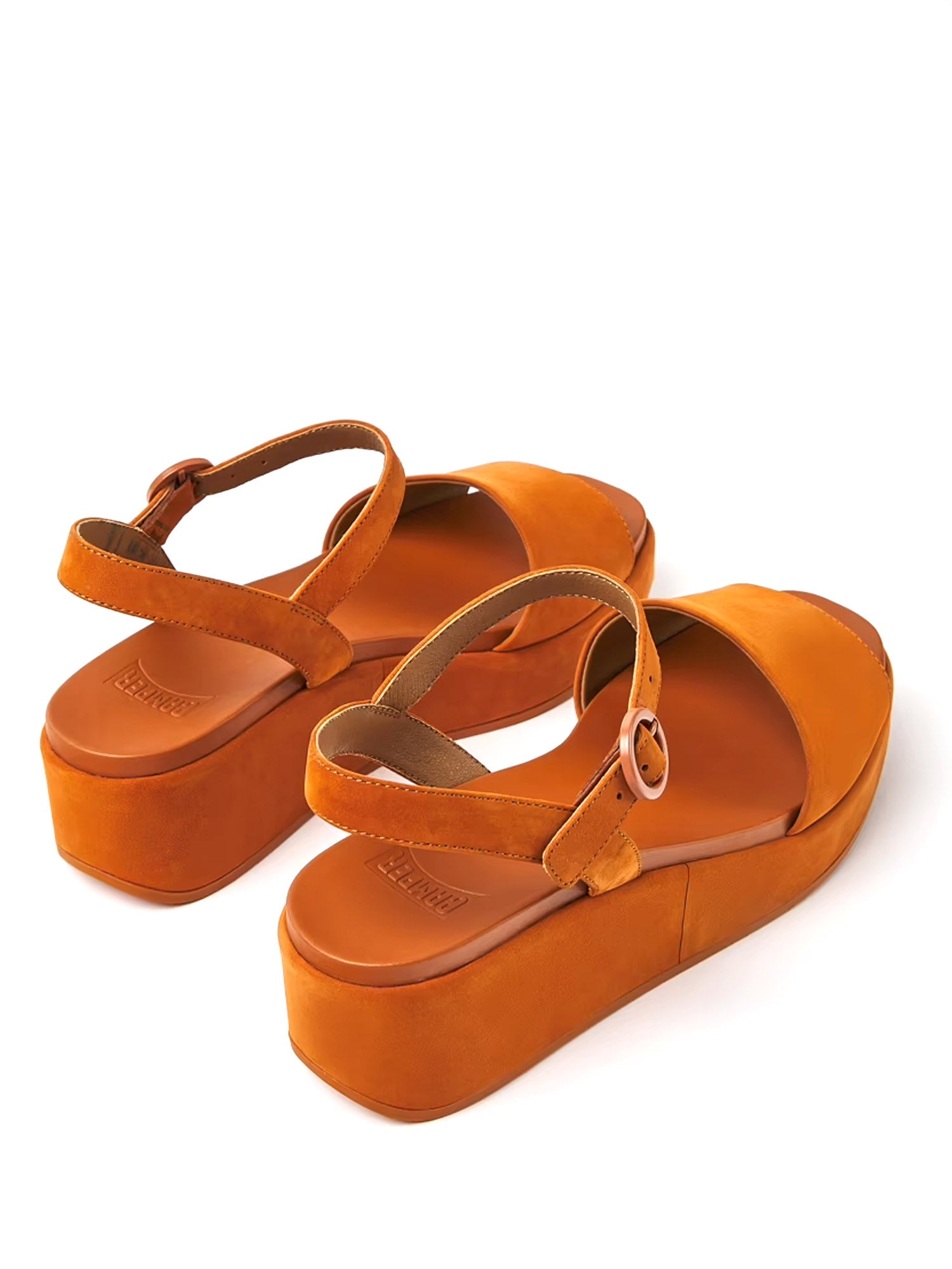 Sandali zeppa Marrone Camper