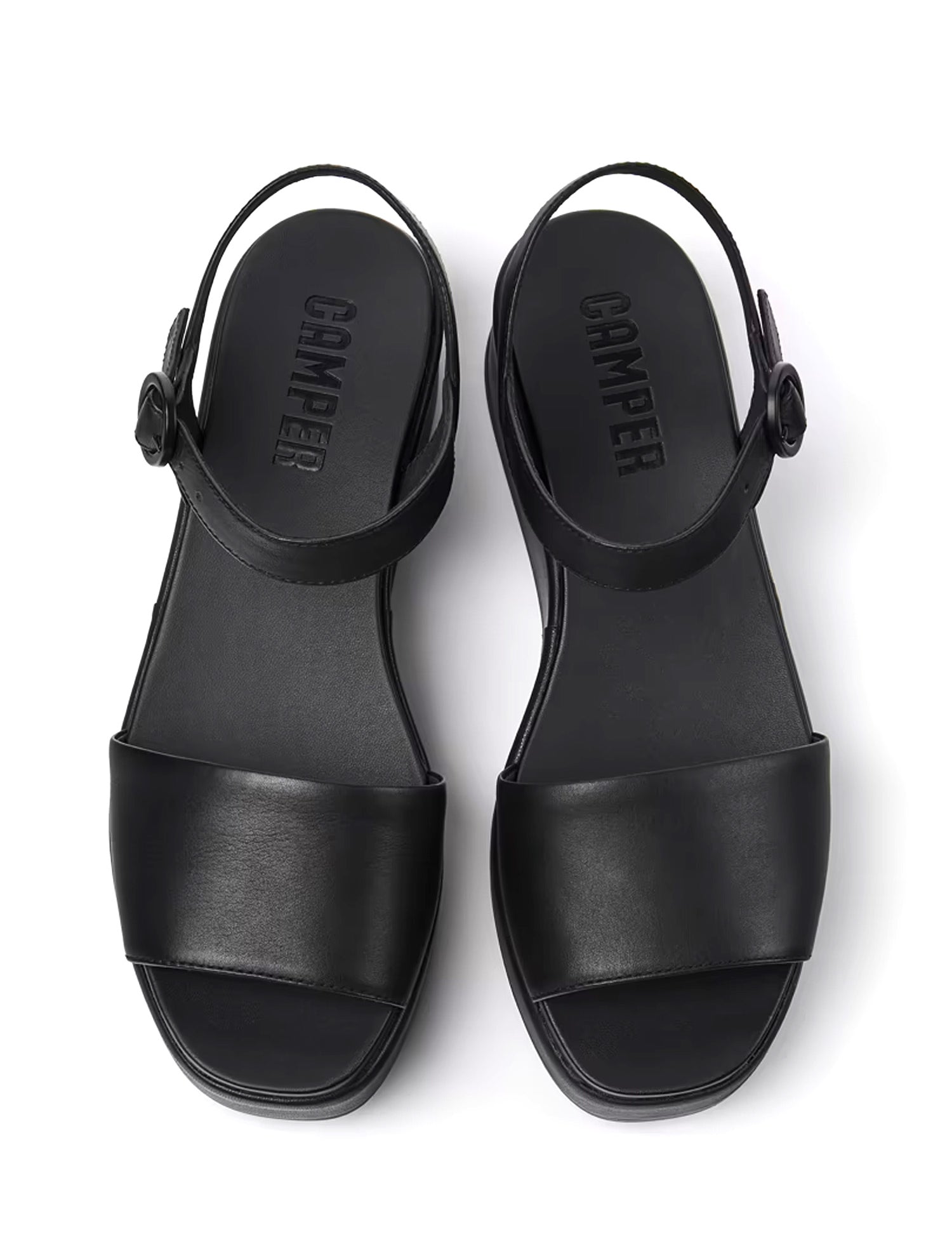 Sandali zeppa Nero Camper