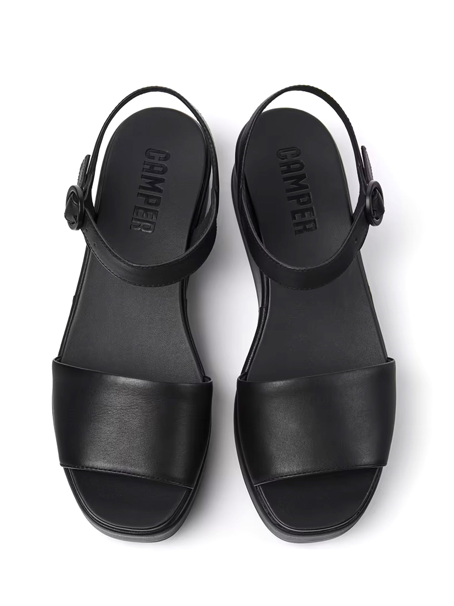 Sandali zeppa Nero Camper