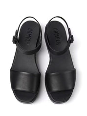Sandali zeppa Nero Camper