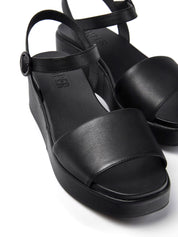 Sandali zeppa Nero Camper