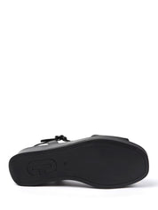 Sandali zeppa Nero Camper