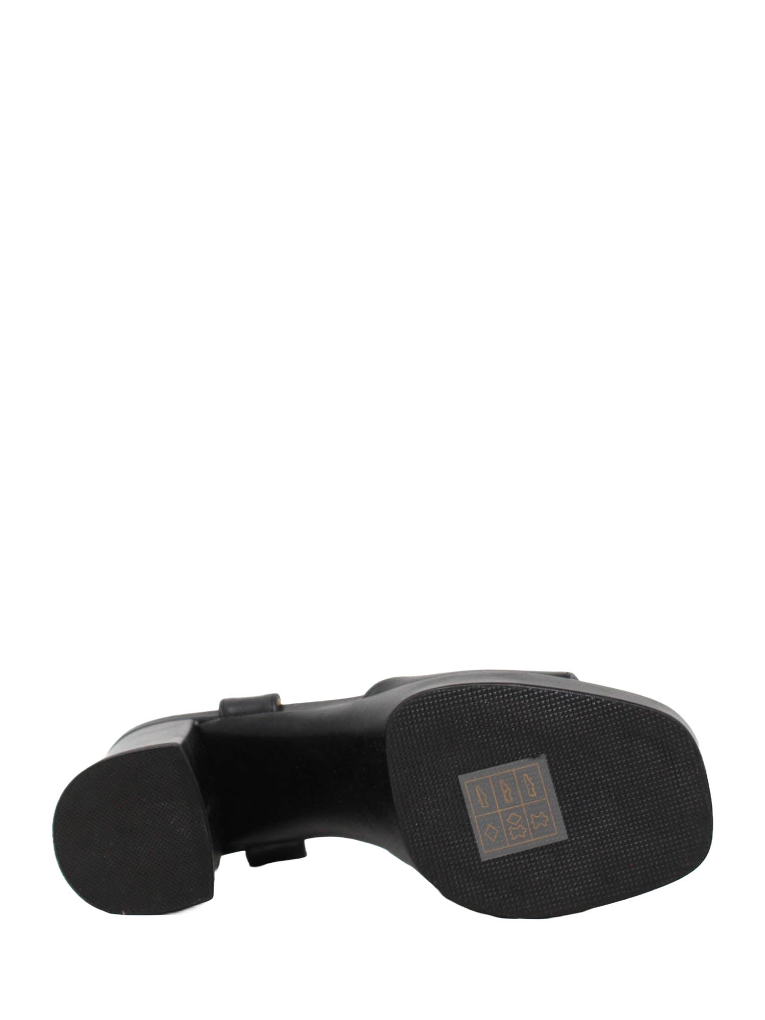 Sandali tacco Nero Keys