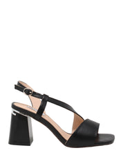 Sandali tacco Nero Keys