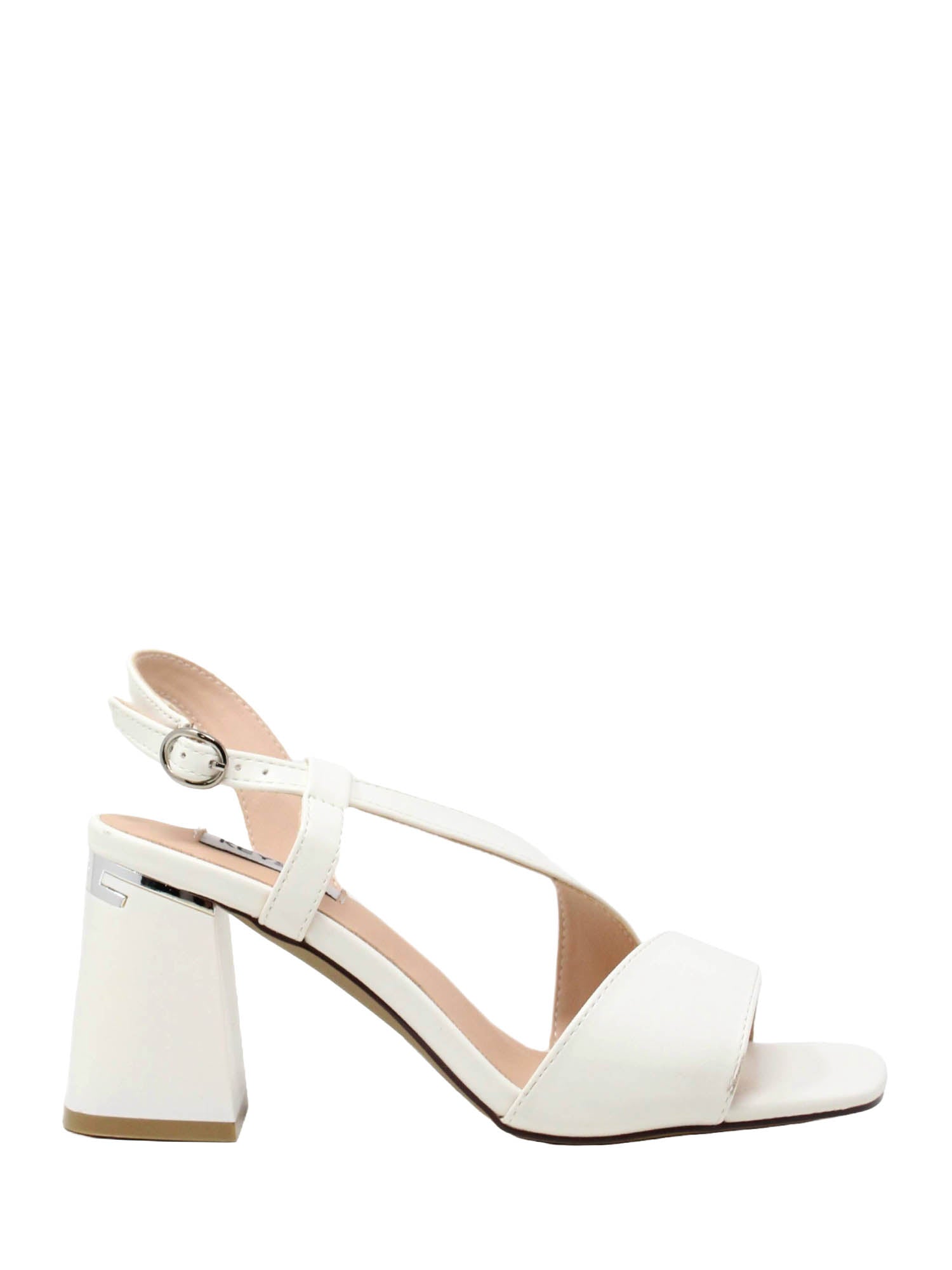 Sandali tacco Bianco Keys