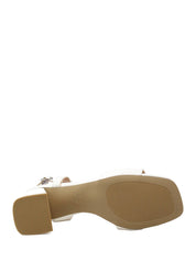 Sandali tacco Bianco Keys