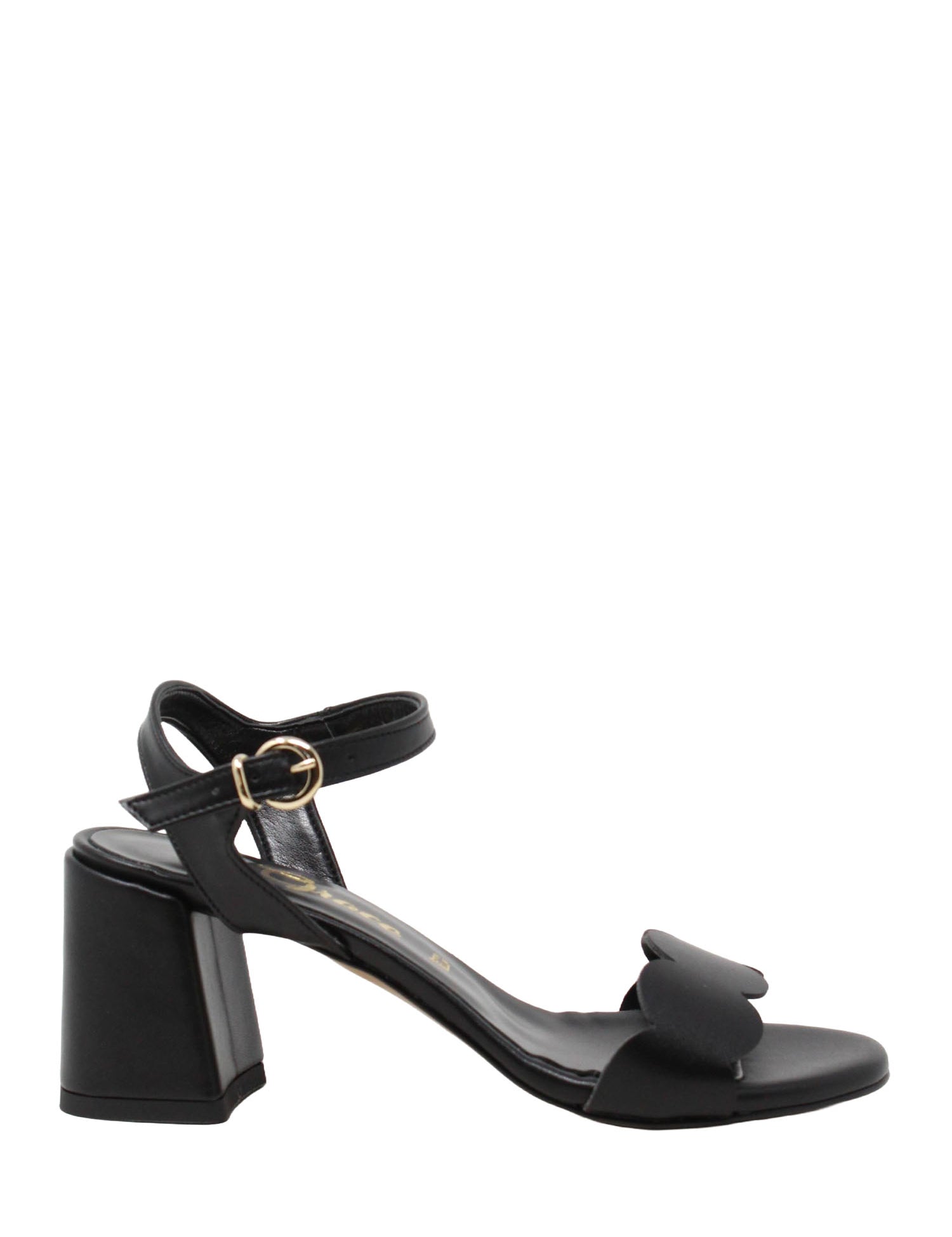 Sandali tacco Nero Grace Shoes