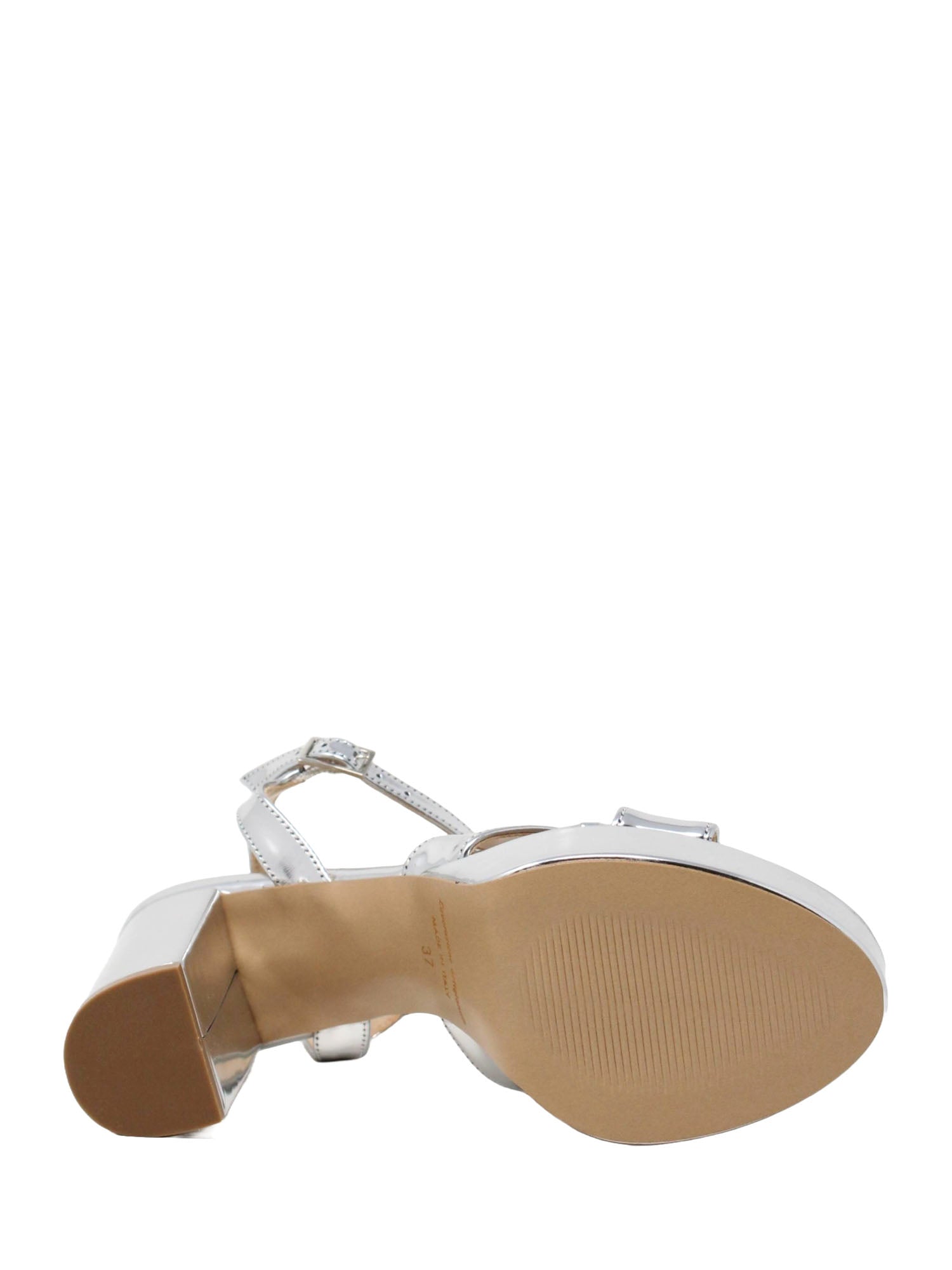 Sandali tacco Argentato Grace Shoes